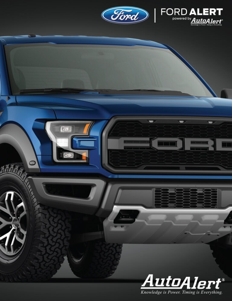 Bold blue Ford truck showcasing innovative branding and marketing visual strategy.