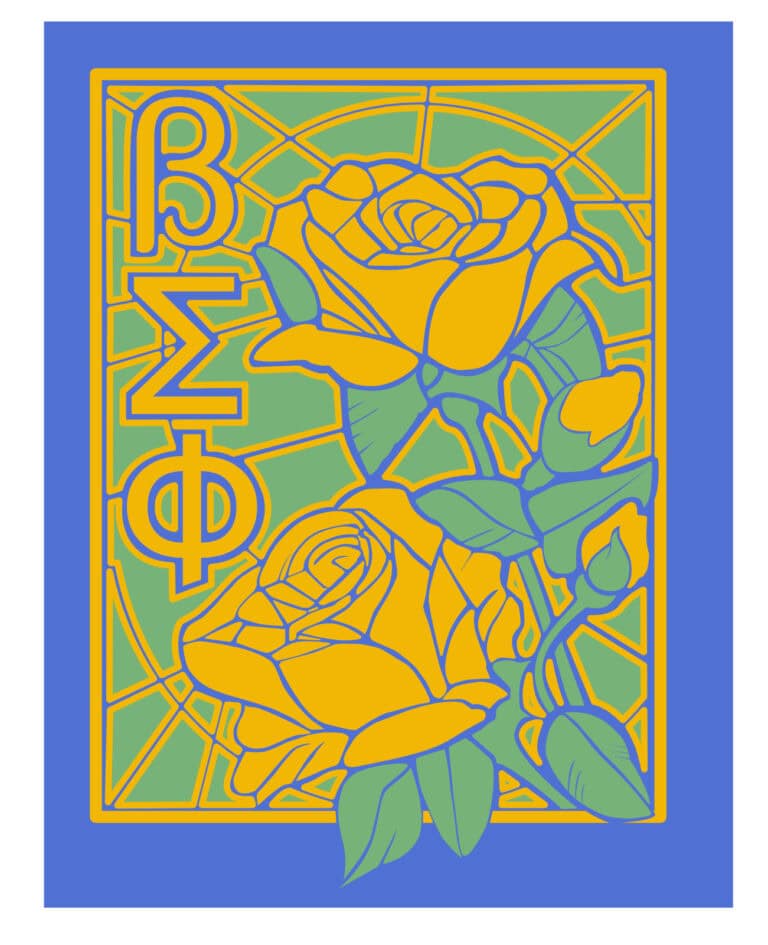 Bright floral design symbolizing brand growth and creativity in corporate visual strategy.