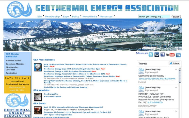 Exploration of geothermal energy production in a snowy mountain landscape.