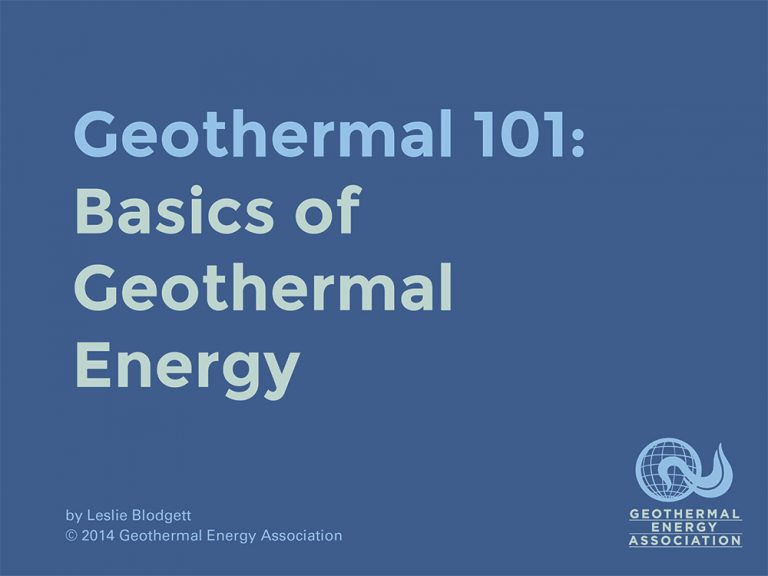 Geothermal Energy Presentation