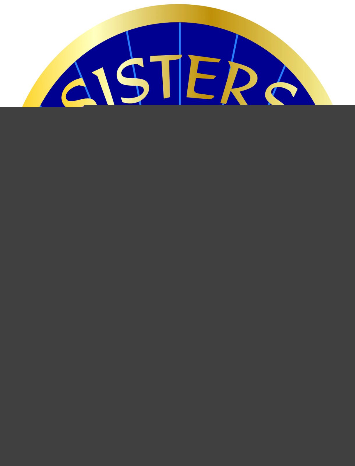 Annual theme image for a social organization titled "Okay Sisters," designed for use across merchandise, print, and digital assets.